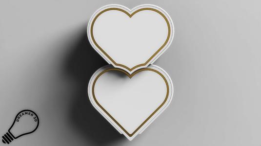 Jewelry box - Two Hearts