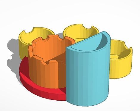 Pawnter - Painter's Vase and Brush Holder