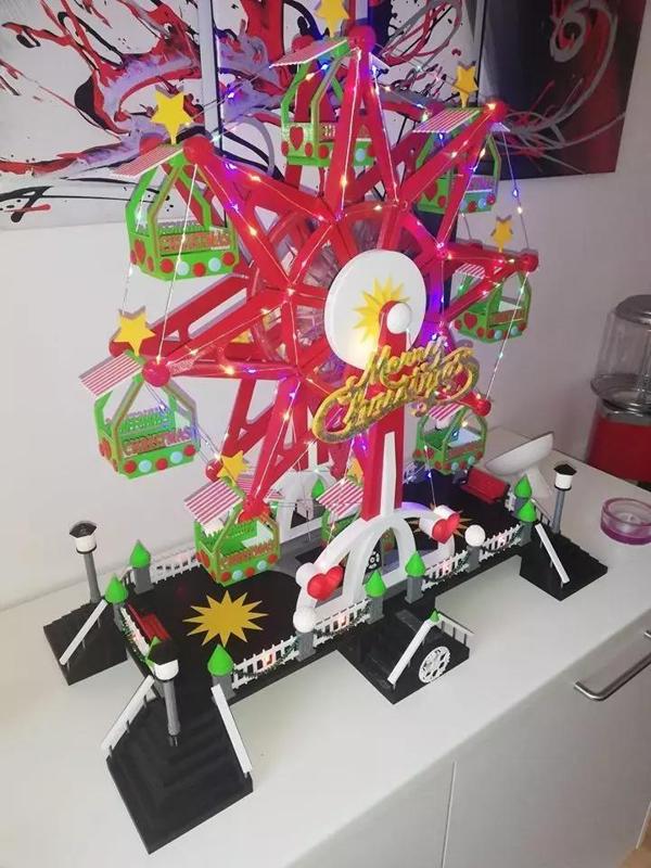 Christmas Ferriswheel BIG 3D PRINT