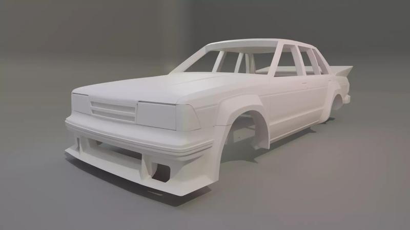 Nissan Bluebird Bathrust 3D printable Model