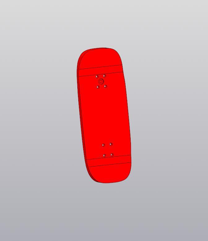 Boxy 34mm shape for low fingerboard mold