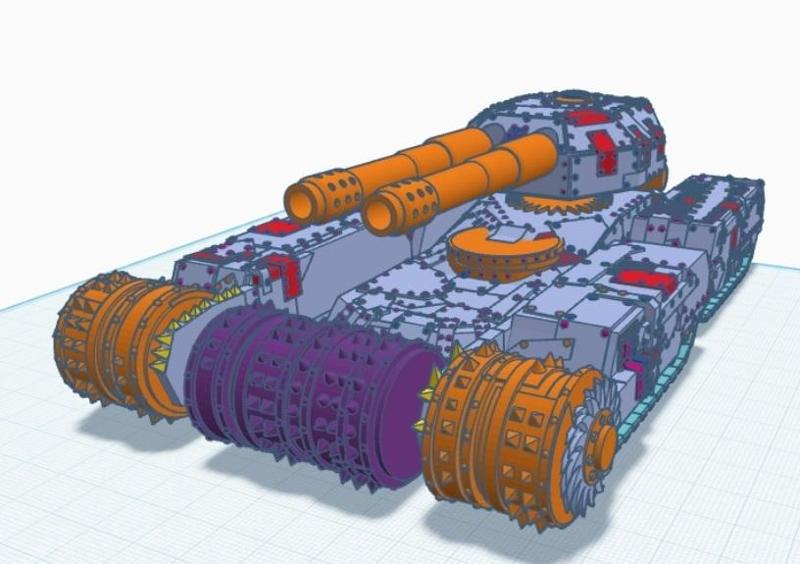 aporkalypse/ squiggoth tank (ork mammoth tank)