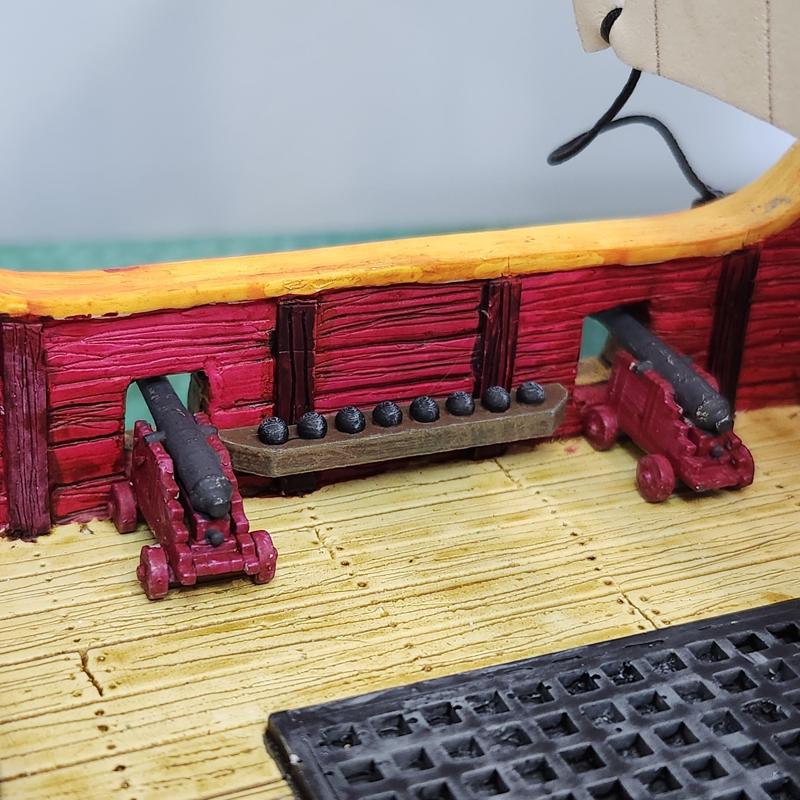 28mm Cannonball Racks / Cannon Ammo holder / Powder Case