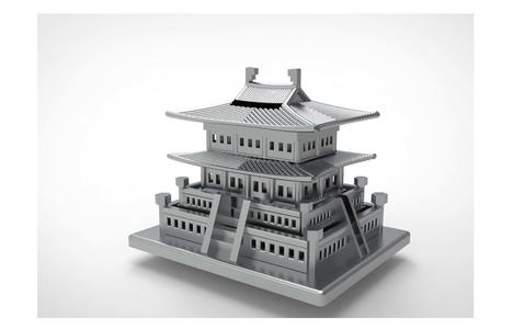 Korean Traditional Architecture Coin Bank
