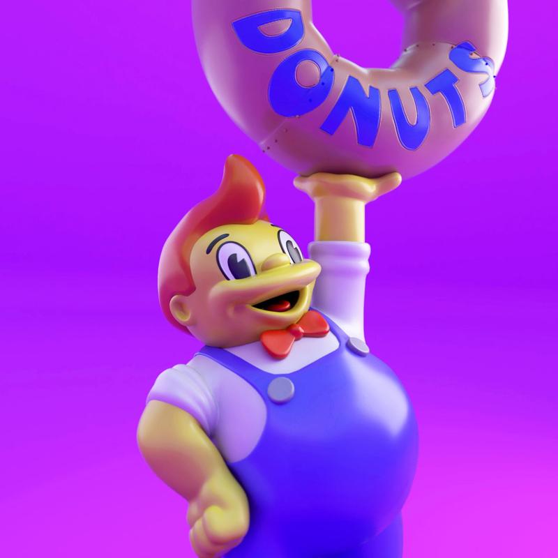 Lard Lad Donuts The Simpsons