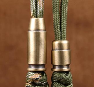 Tactical Cord Bullet Charm