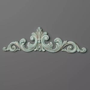 Cartouche ornate wall plaque