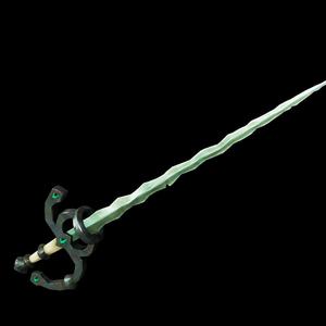 Seaglass Rapier From Sea Of Thieves