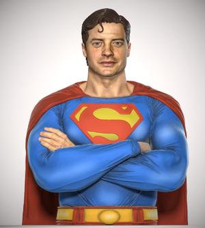 1/6 1/12 Superman brendan fraser Head bust Headsculpt