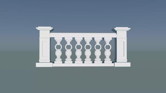 Classic balustrade