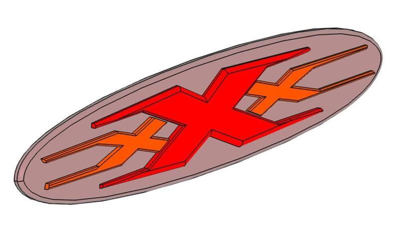 xXx Plate Logo from Vin Disel movie