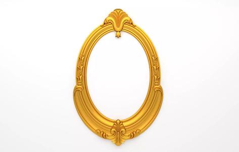 Frame mirror 3D model 10