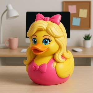 Rubber Duck - Princess Barbie model - 3D print