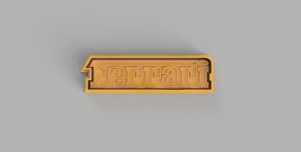 Ferrari Cookie Cutter