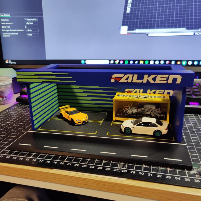 164 Garage Falken Tyres - 1:64 Scale Set