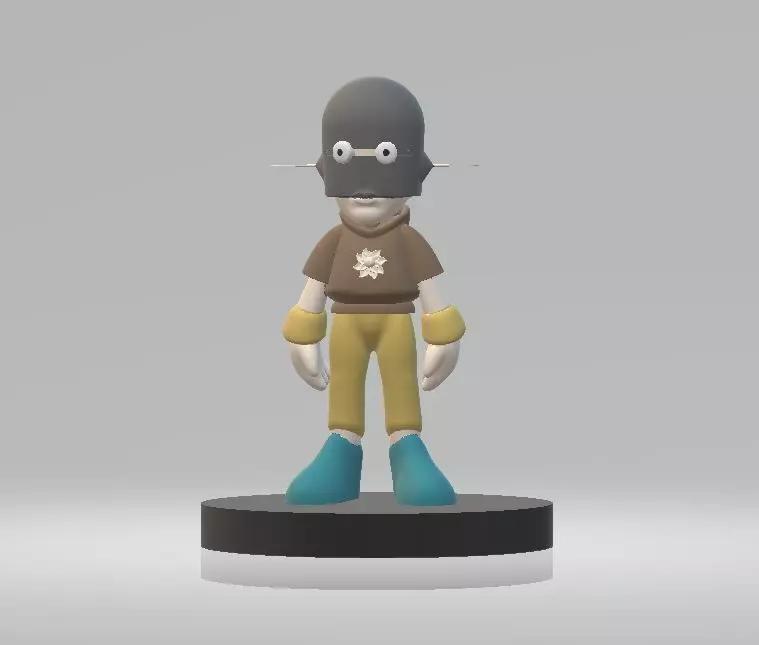 Grimy Bathroom toy 3d printable model