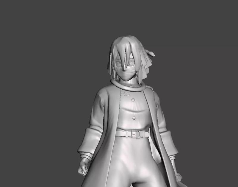 Obanai Iguro Serpent Hashira 3D Model