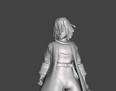 Obanai Iguro Serpent Hashira 3D Model