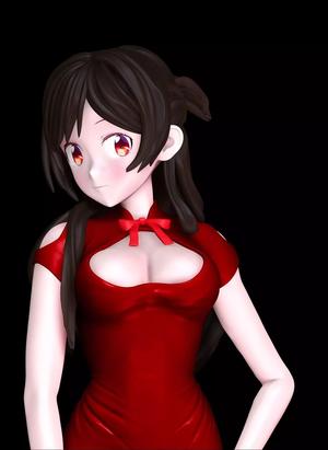 Chizuru Ichinose  Kanojo Okarishimasu - STL 3D PRINT