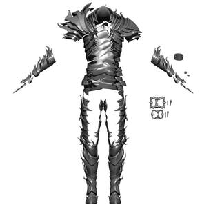 HEOLSTOR COSPLAY FULL Armor Helmless STL Model Print Fan Art
