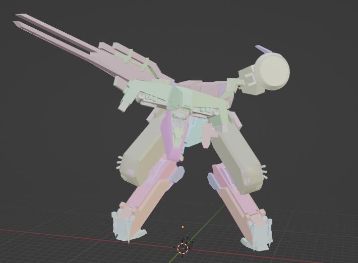 metal gear rex statue