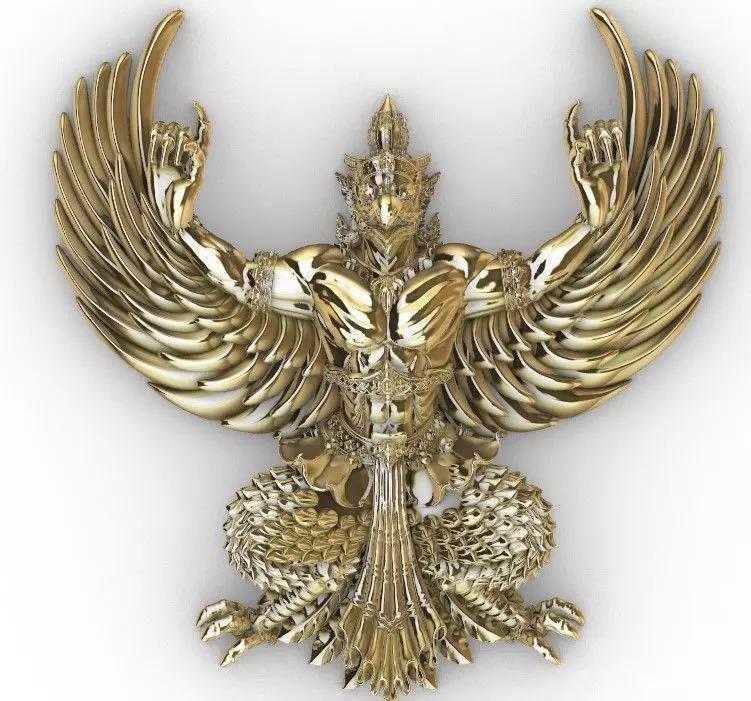 Garudamodels statue god jewelry print model