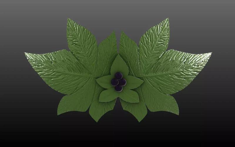 Poison Ivy Belt Buckle - Batman and Robin 1997