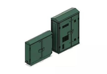 Model Railway BT Green Street Cabinets Telephone and Broadband