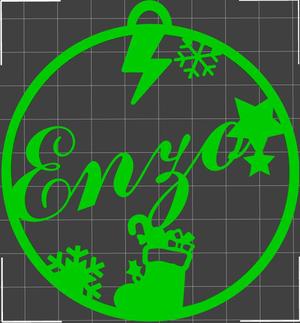 Enzo" Christmas bauble