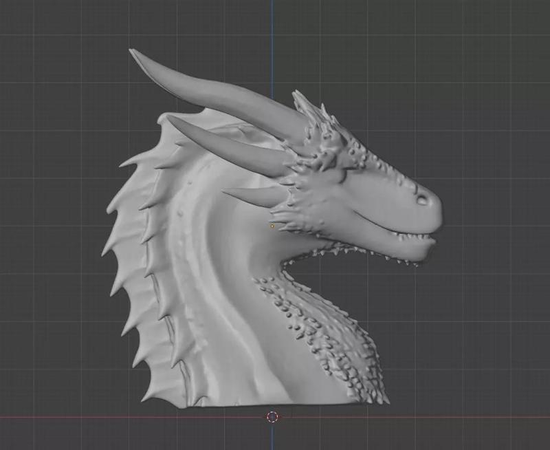 Ready Print Dragon Headphone Stand