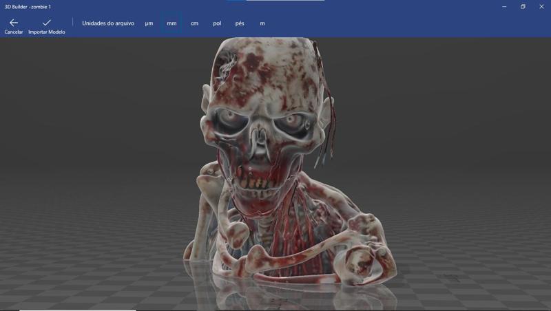 Zombie Bust – Flesh Gore & Bone with Intense Realism