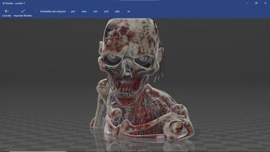 Zombie Bust – Flesh Gore & Bone with Intense Realism