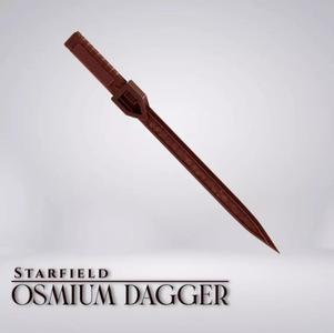 Osmium Dagger from Starfield