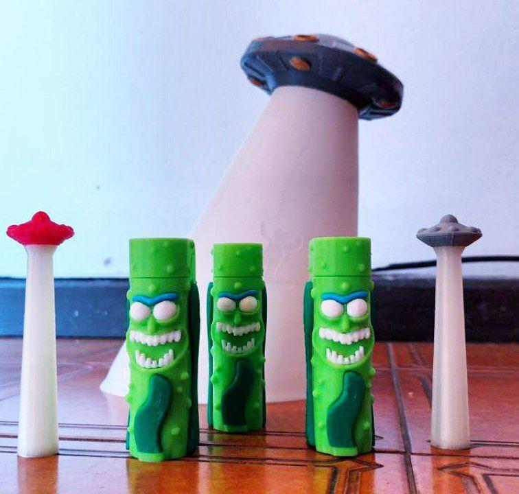 rick cigarette and lighter holder
