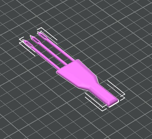 Bond knitting machine 8mm 3 prong transfer tool