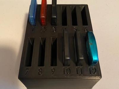 PS2 Memory Card Holder 12 Slot