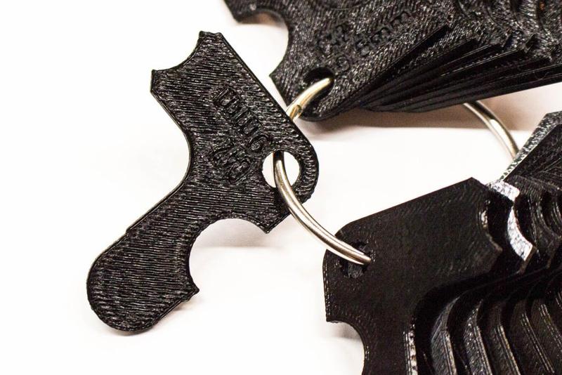 Customizable Radius Gauge - Inch Fractional