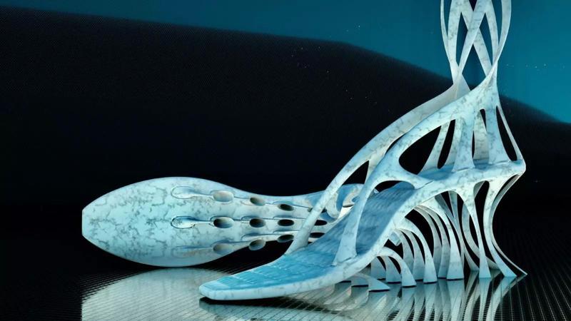 3D Printable Sci-Fi Alien Heels