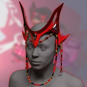 SCARLET WITCH Chaos Gown