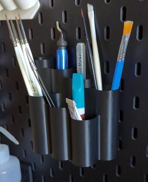 Skadis Brush and Hobby Organizer