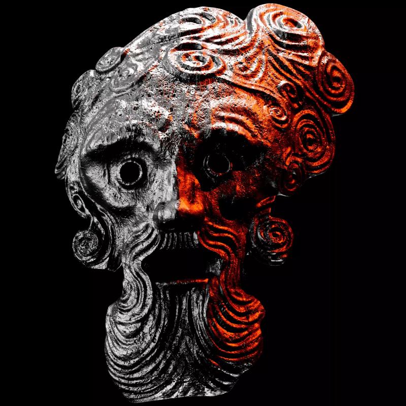 MASK OF THE FATHER - DARK SOULS - WALL DISPLAY AND COSPLAY PROP
