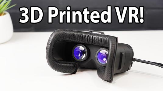 Diy 3D Printed VR Headset