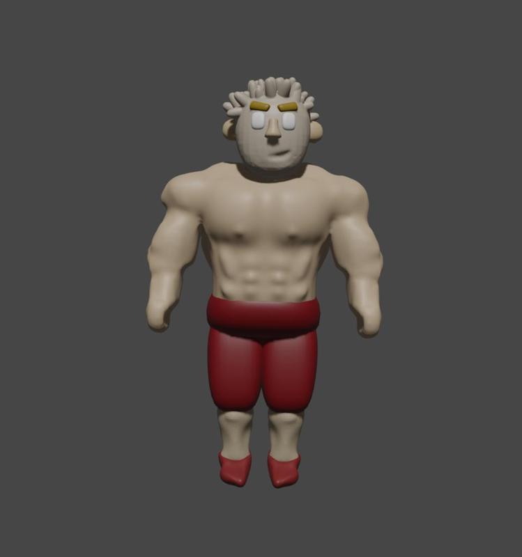 Muscular dread bodybuilder powerlifter man person