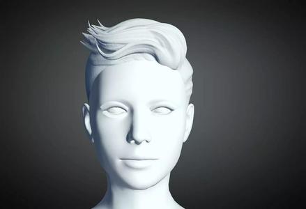 3D Hair style for Female 30 3D model