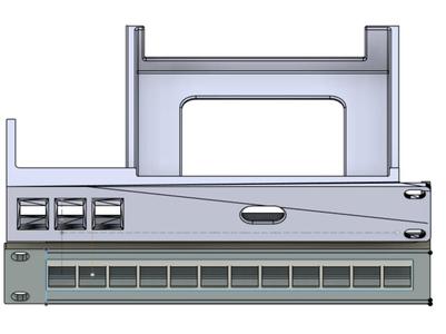 UniFi Rack Mount UCG-Max UCG-Ultra + Patch panel