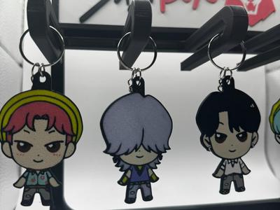 Mystery Saja Chibi Keychain Kpop Demon Hunters