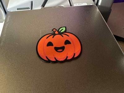 Happy Pumpkin decor/keychain