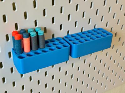 Skadis holder for dartblaster ammo