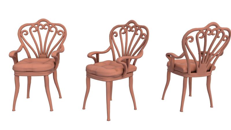 Chair stl / Lounge Chair stl / Dinning Chair printer / Armchair