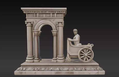 Ancient Roman Table Ornament Decorative Series 3